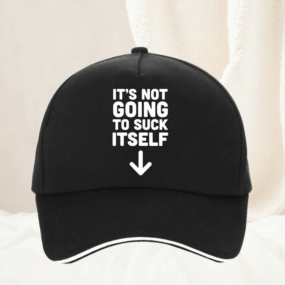

It's interesting that it doesn't suck on its own Adult humor retro humor hat Men Women Adjustable Baseball Cap Outdoor