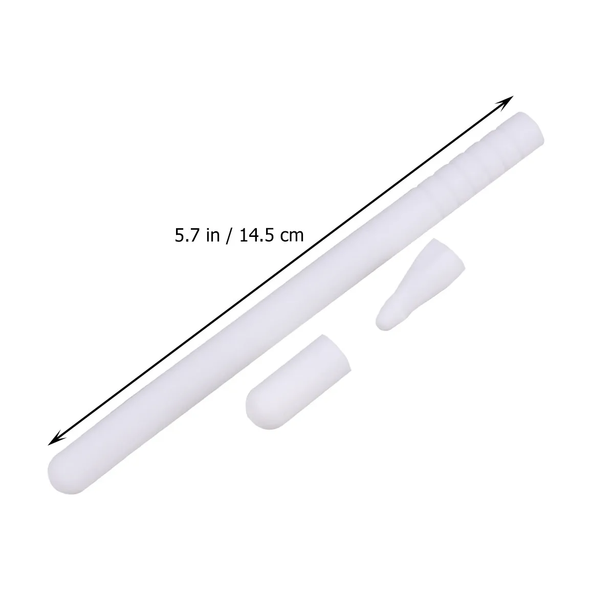 Protective Silicone Sleeve for Pencil 2 White Prevents Sliding Scuffing Scratching Shock Water Dirt Damage