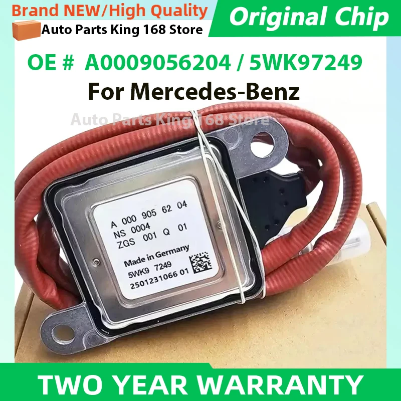 5WK97249 A0009056204 New Nitrogen Oxide NOx Sensor For Mercedes-Benz W166 W172 W205 W221 W212 C300 ML350 0009056204
