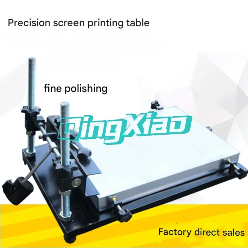 Small High Precision Manual Silk Screen Printing Table SMT Solder Paste Hand Printing Table Screen Printer For PCB Stencil