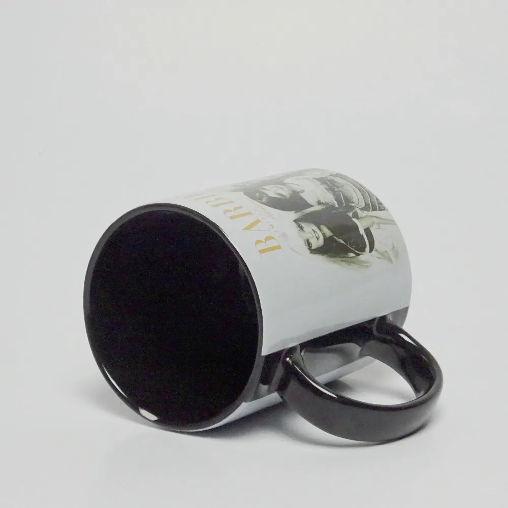 Imagem -02 - Personalizado Magia Térmica Sensível Caneca Cerâmica Faça Você Mesmo Foto Caneca de Café em Mudança de Cor Caneca de Leite Design Personalizado