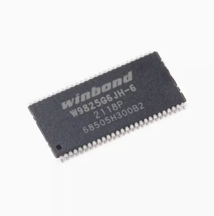 1PCS Genuine SMT W9825G6JH-6 TSOPII-54 256M-bits SDRAM Memory Chip