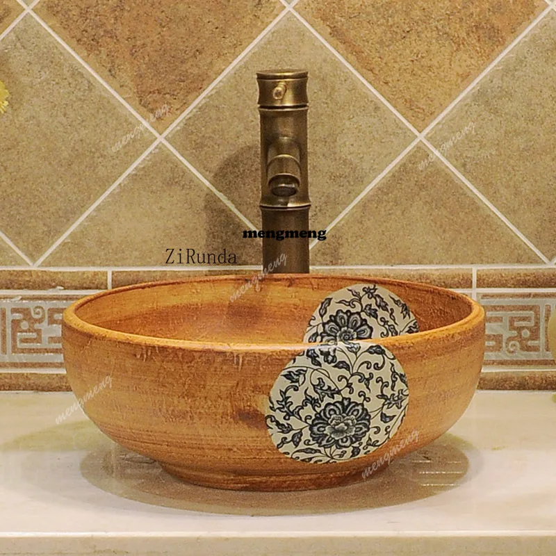 

Ceramic table wash basin toilet wash art table wash basin 35cm