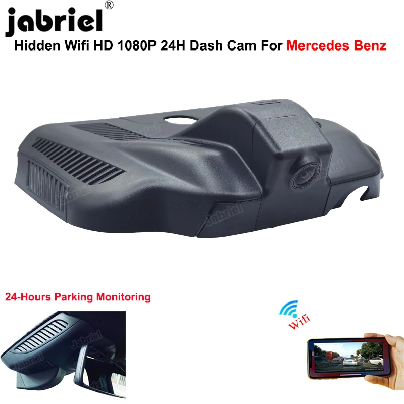 

HD Dash Cam Car DVR Camera for Mercedes Benz A Class w177 A220 A250 A200 for Mercedes cla 35 45 gla 45 35 amg w118 x156 Dashcam