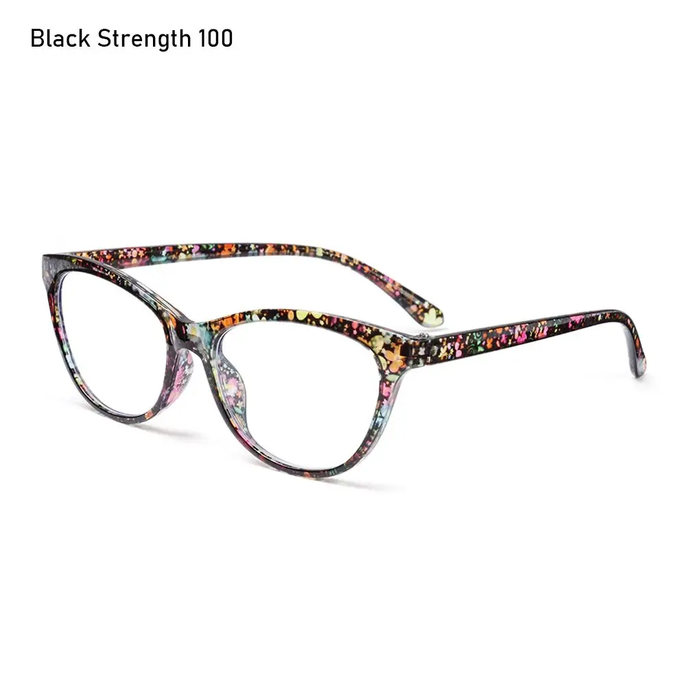 

Fashion Elegant Flowers Portable Eye Protection Reading Glasses Ultra Light Frame Anti-Blue Light Eyeglasses