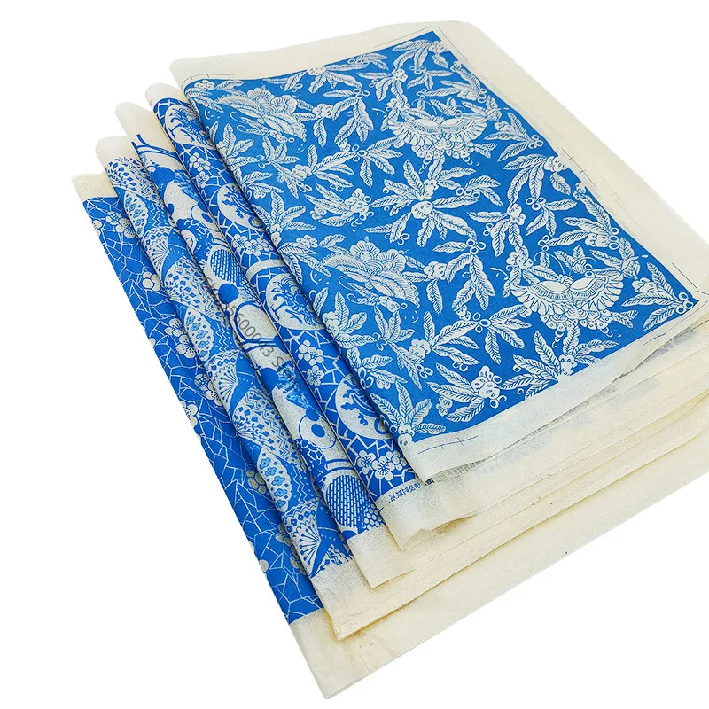 1PC New Pottery Transfer Paper Underglaze Flower Paper DIY Ceramic Coloring Jingdezhen Blue and White Porcelain Plain Decal