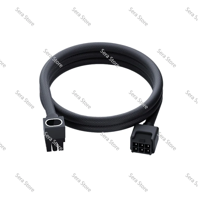 Computer Power Extension Cable GPU 6-pin Graphics Card Extension Cable AIJS 1-wire Continuous Extension Cable