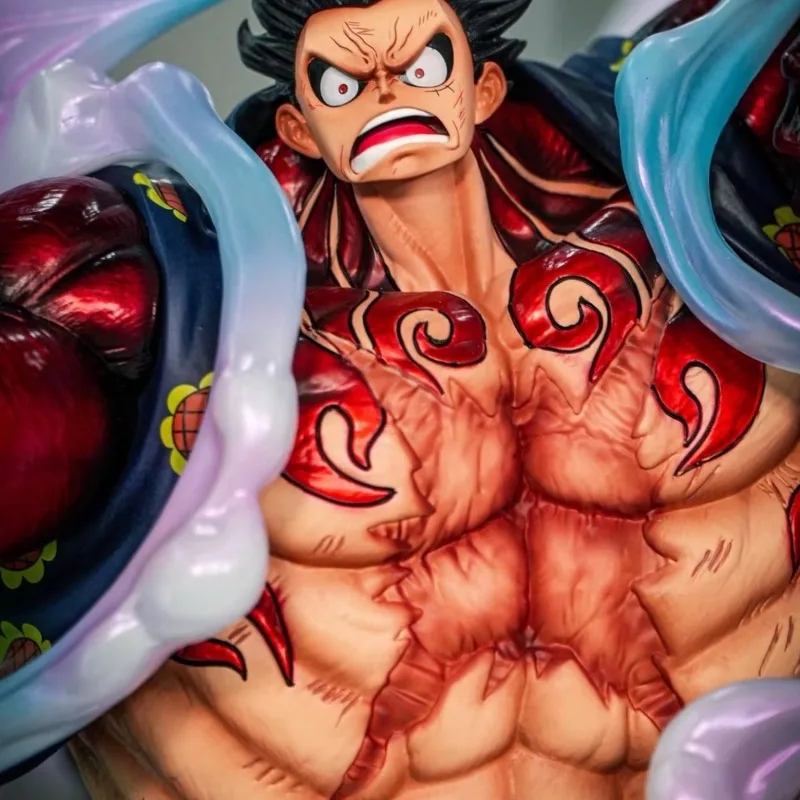 40 cm EEN STUK Figuur Monkey D. Luffy Vier Niveaus Anime Collectie Model Desktop Ornament Decoraties Vakantie Geschenken Kinderen Speelgoed