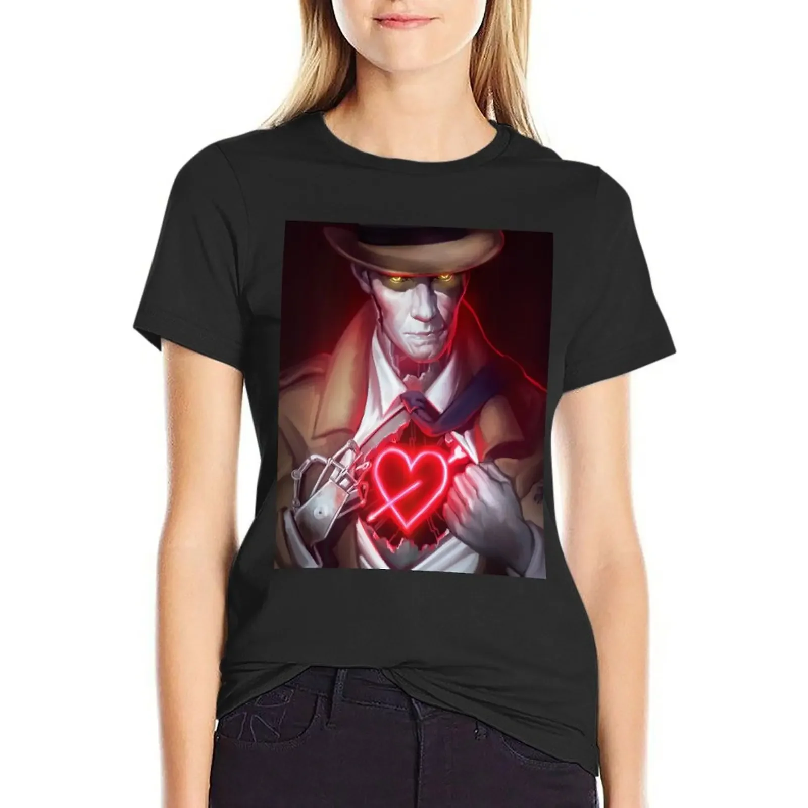 

Valentine T-Shirt cute clothes hippie clothes quick-drying blanks spring clothes Women 2025