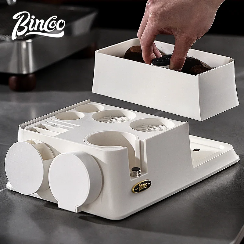 

Bincoo Cloth Powder Base Multi-Function Coffee Knock Box 51-58mm General Storage Base Household Coffee Accessories