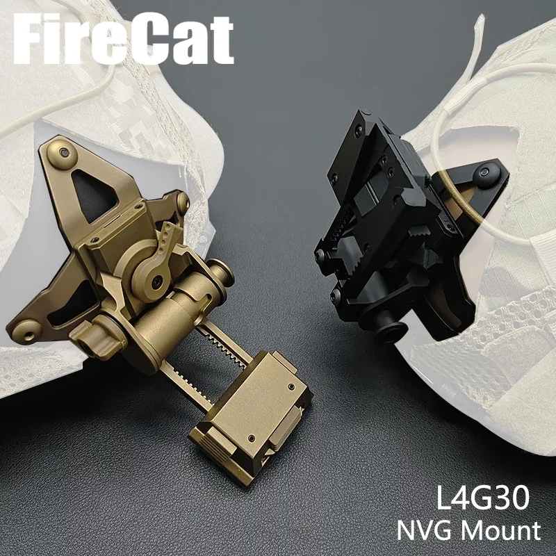 Tactical  L4G30 NVG Metal Helmet Mount Holder Night Vision Instrument Bracket Cuttlefish Dried Helmet Install Accessories