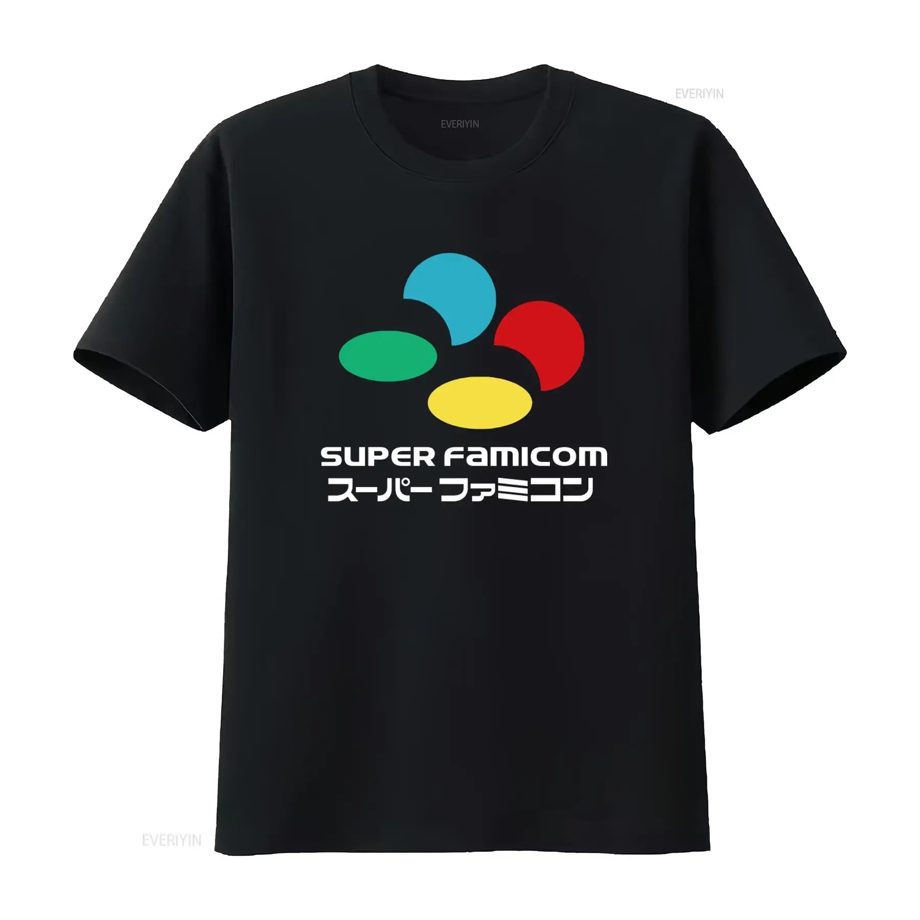 Super Famicom Inspired T Shirt Retro Gaming Design Casual Streetwear vintage Washed Stretched Top For Everyday Wear streetwear