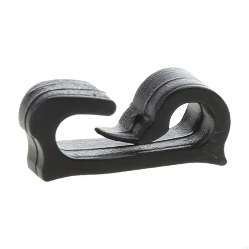 U90E 10 pcs พลาสติกตั้งแคมป์เต็นท์เสาตะขอหัวเข็มขัดคาราวานกันสาดเต็นท์ที่แขวนไม้แขวน