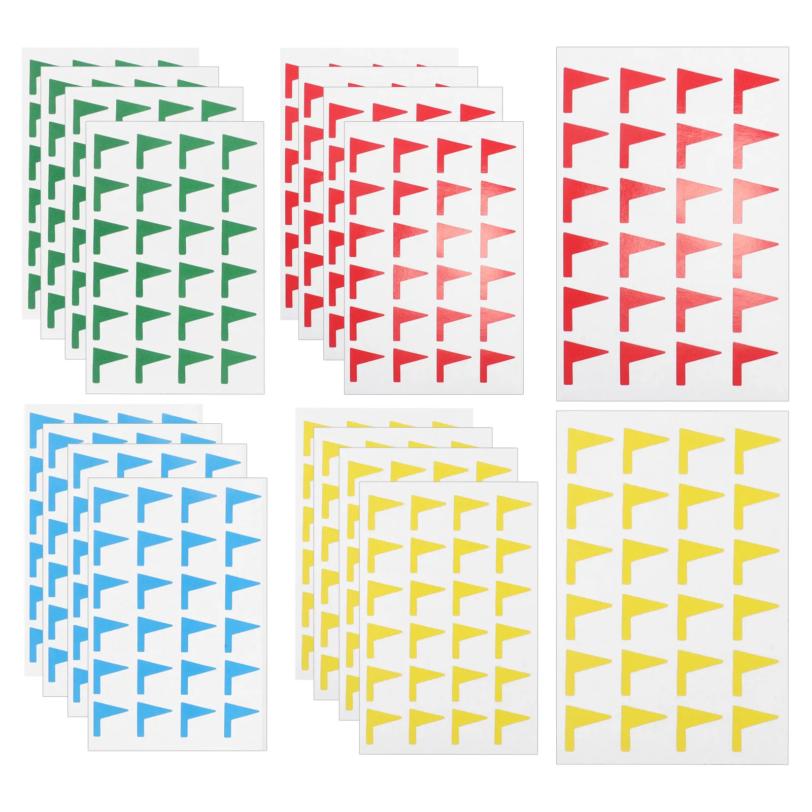 1 Pack d'autocollants drapeaux colorés, outil de marquage de cartes pour l'apprentissage de la géographie par les enfants, étiquettes autocollantes pour les empreintes de voyage et les annotations