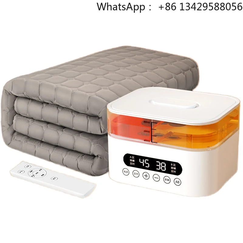 

Water Circulation Heated Mattress Pad Blanket 8 Safety Protections Water-Electricity Separation Zero Radiation Airplane Picnic