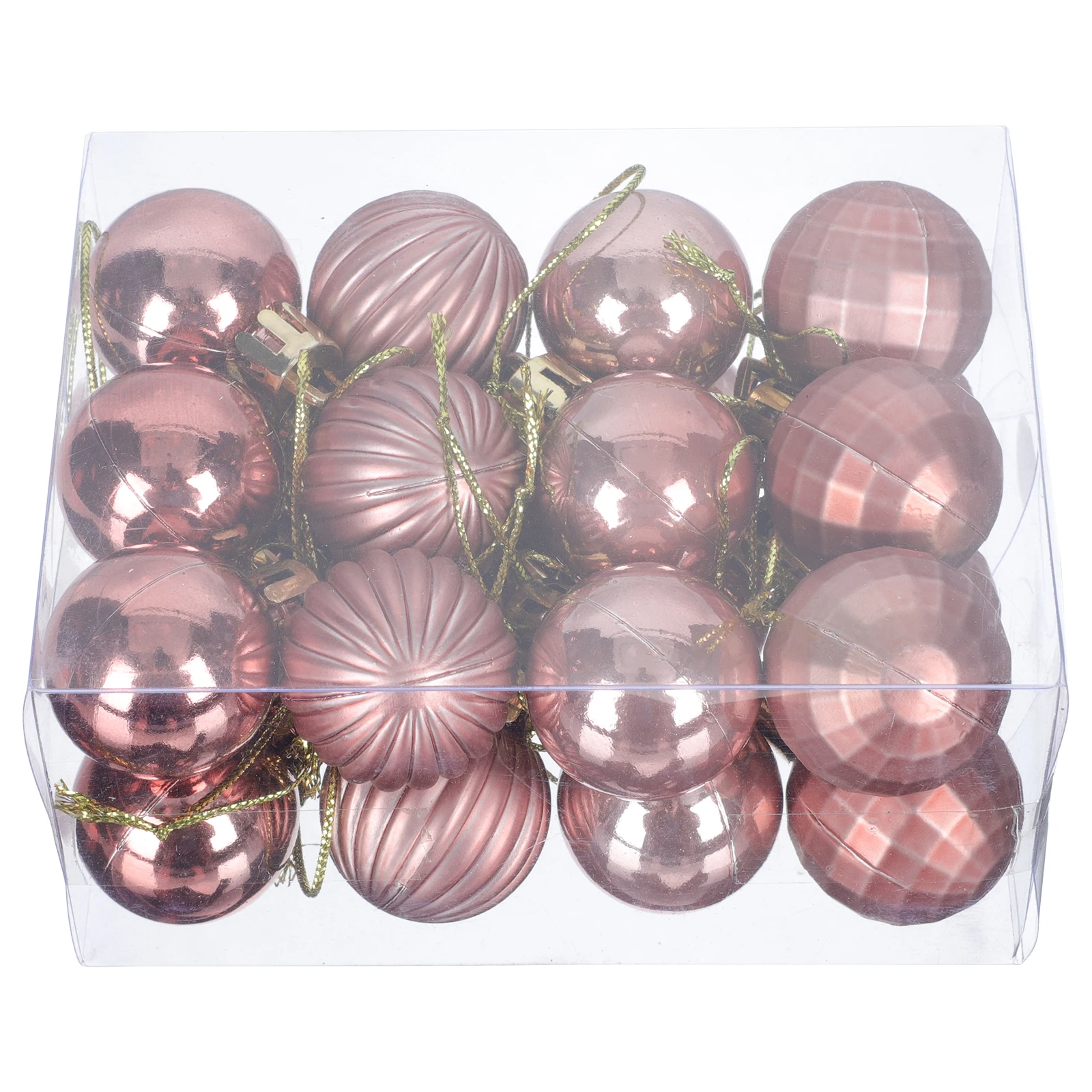 

24 Pcs Christmas Decorations Outdoor Diy Tree Ornament Hanging Big Ornaments