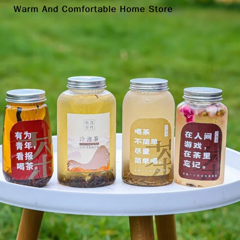 Cold Brew Jar - 【SE】Botella de plástico transparente para bebidas