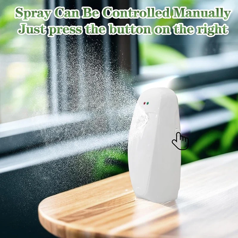 Automatic Air Freshener Dispenser 2-Pack,Auto Air Freshener Sprays Dispenser Wall Mounted For Commercial & Home Use