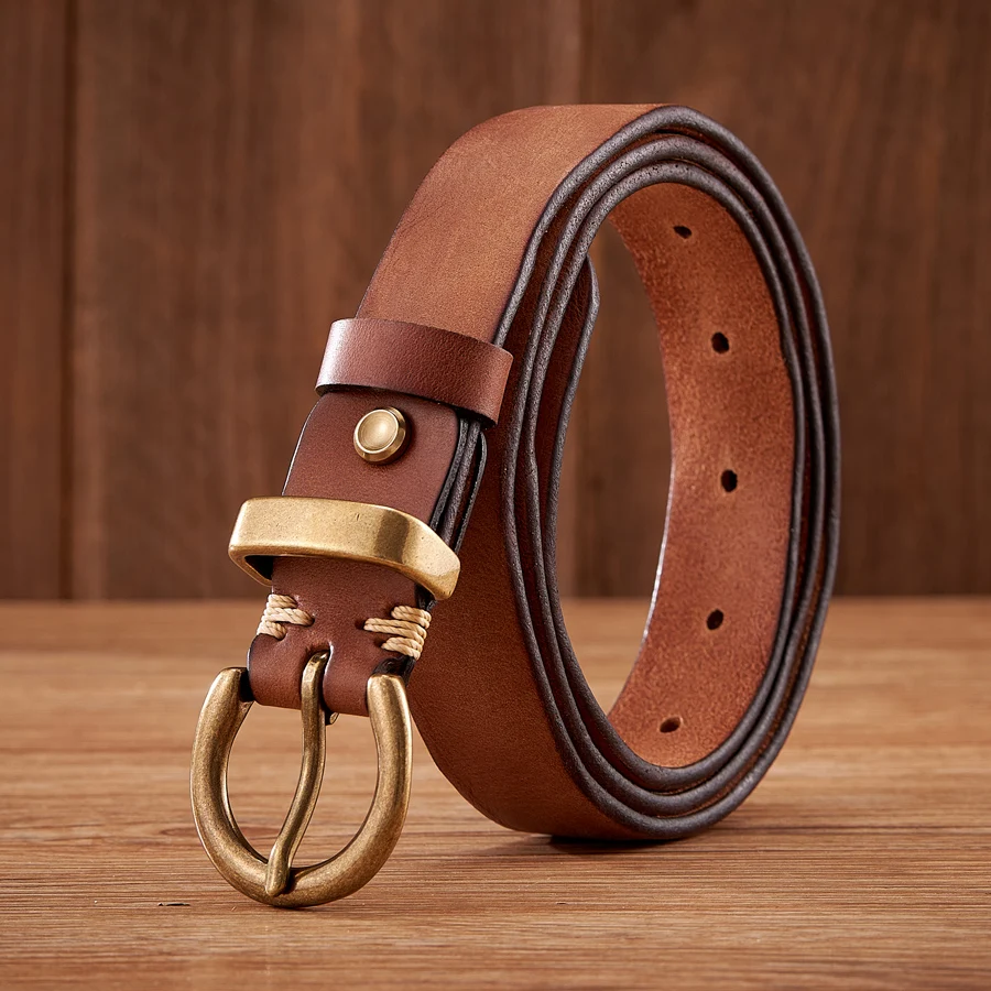 Women's Genuine Leather Waist Belt 3