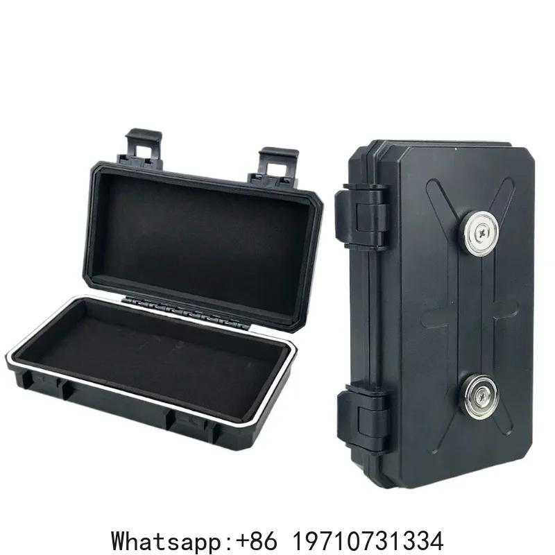Holder Under Car Hide with Strong Magnet Waterproof Magnetic  Hider Rustproof Automobile Key Storage Box