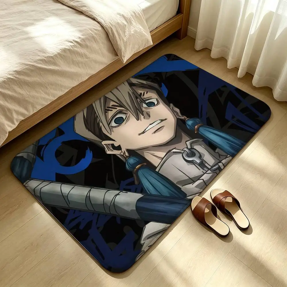 Anime G-Gachiakuta Zanka Nijiku Shower Room Absorbent Small Floor Mat Soft Comfortable Decorative Foot Mat
