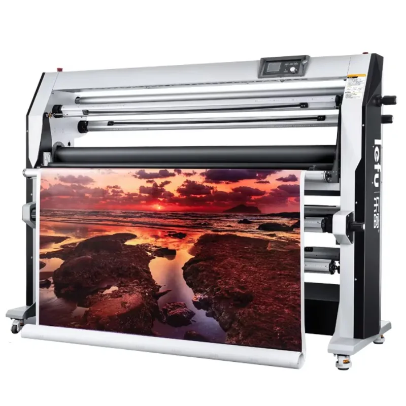 Intelligent Electric Laminator LF1700-D2 Pro Fully Automatic High-Speed Hot/Cold Machine For Film/Paper/Plastic/Wood/Glass