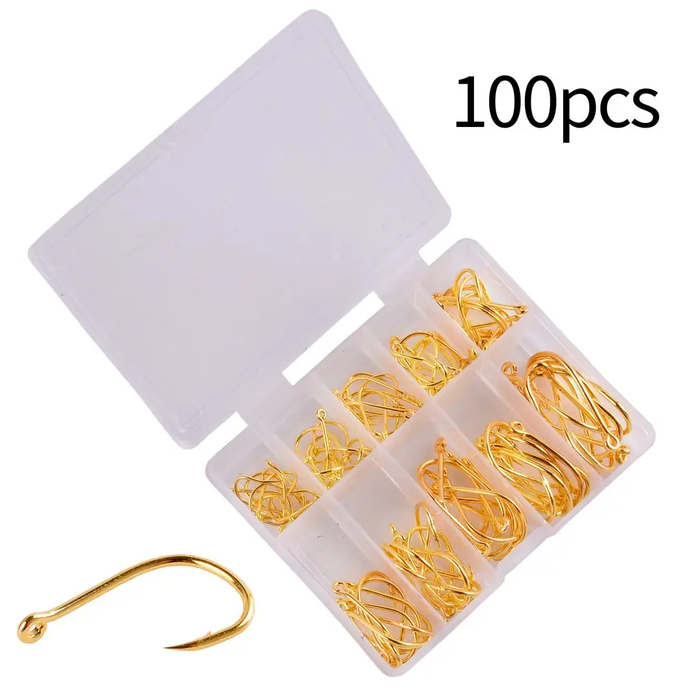 

Sea Hook Carbon Steel Pesca Hooks Fish Tackle Fishing Hooks Set Single Circle Fishing Hook Barbed Carp Hooks Fly Fishing Jip