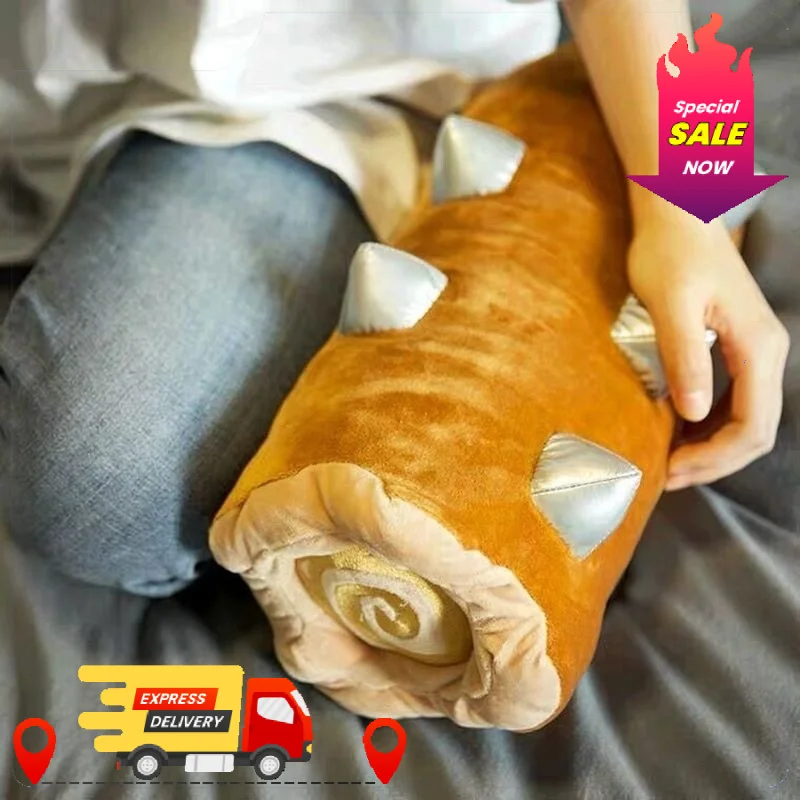 35cm Anime Game Clashed Royal Revenge Rolling Wood Doll Pillow Doll Royale War Revenge Cartoon Dragon Soft Fluffy Action Figure