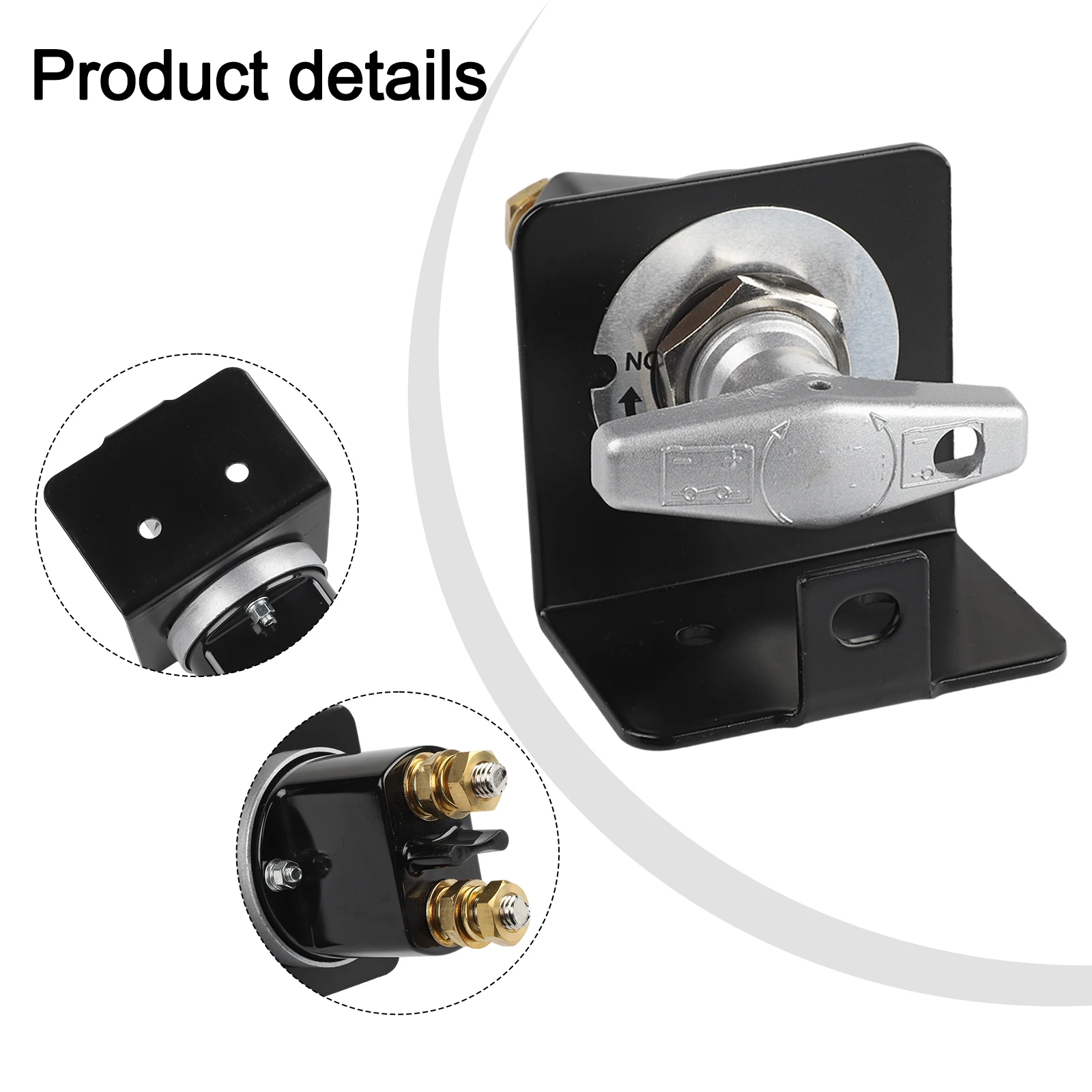 

Maintenance Procedures ABS Copper Metal 500A Circuit Cutter Battery Power Cut Off Switch Suitable For DC Systems