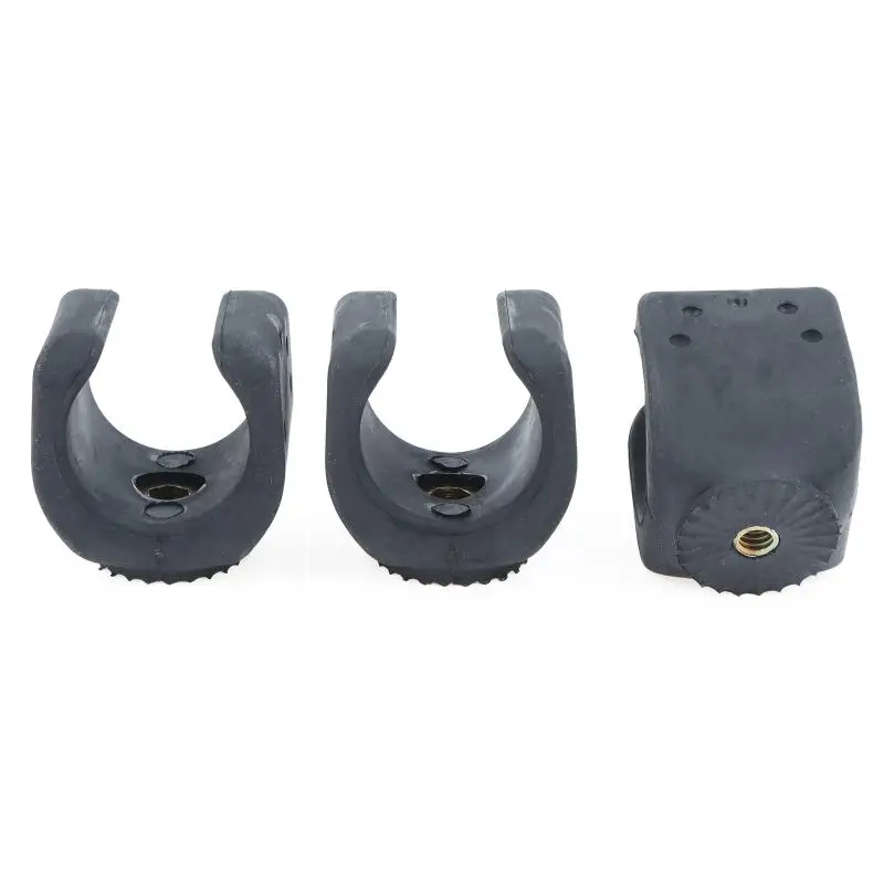 Flashlight Holder Mount U Shape Clip 1/3Pcs Portable Lightweight Bracket Fit 26650 Lights for Fishing Hiking