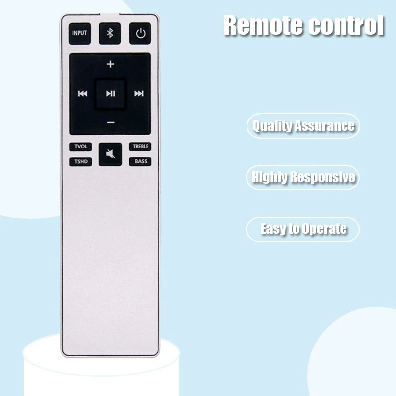 New XRS321 Remote Control for VIZIO S3821w-c0 S3820w-c0 S2920w-c0 Vizio 2.1 and Vizio 5.1 Home Theater Sound Bar