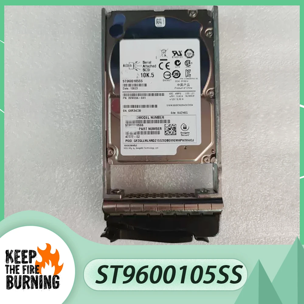 

For NetApp 9VW066-041 47777-02 600G 10K 2.5'' SAS ST9600105SS Server HDD Hard Disk