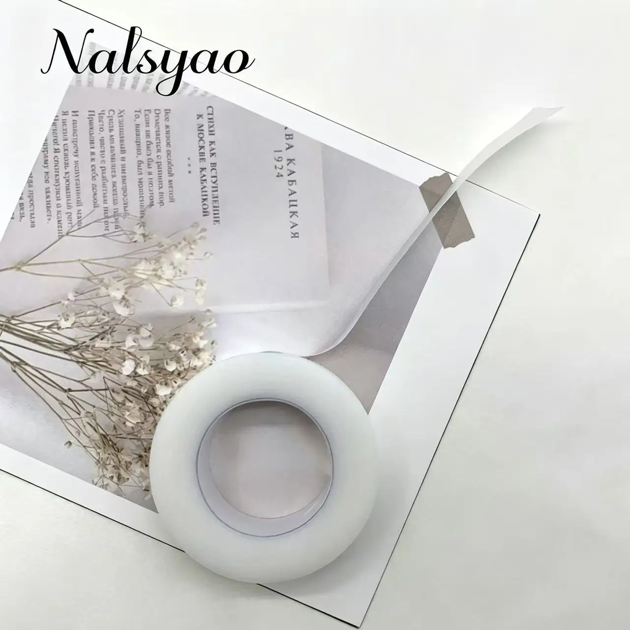 makeup tools Eyelash Tape Transparent Adhesive Fabric 9m/ 1Roll Adhesive Breathable Micropore Fabric Tape for Eyelash Extension