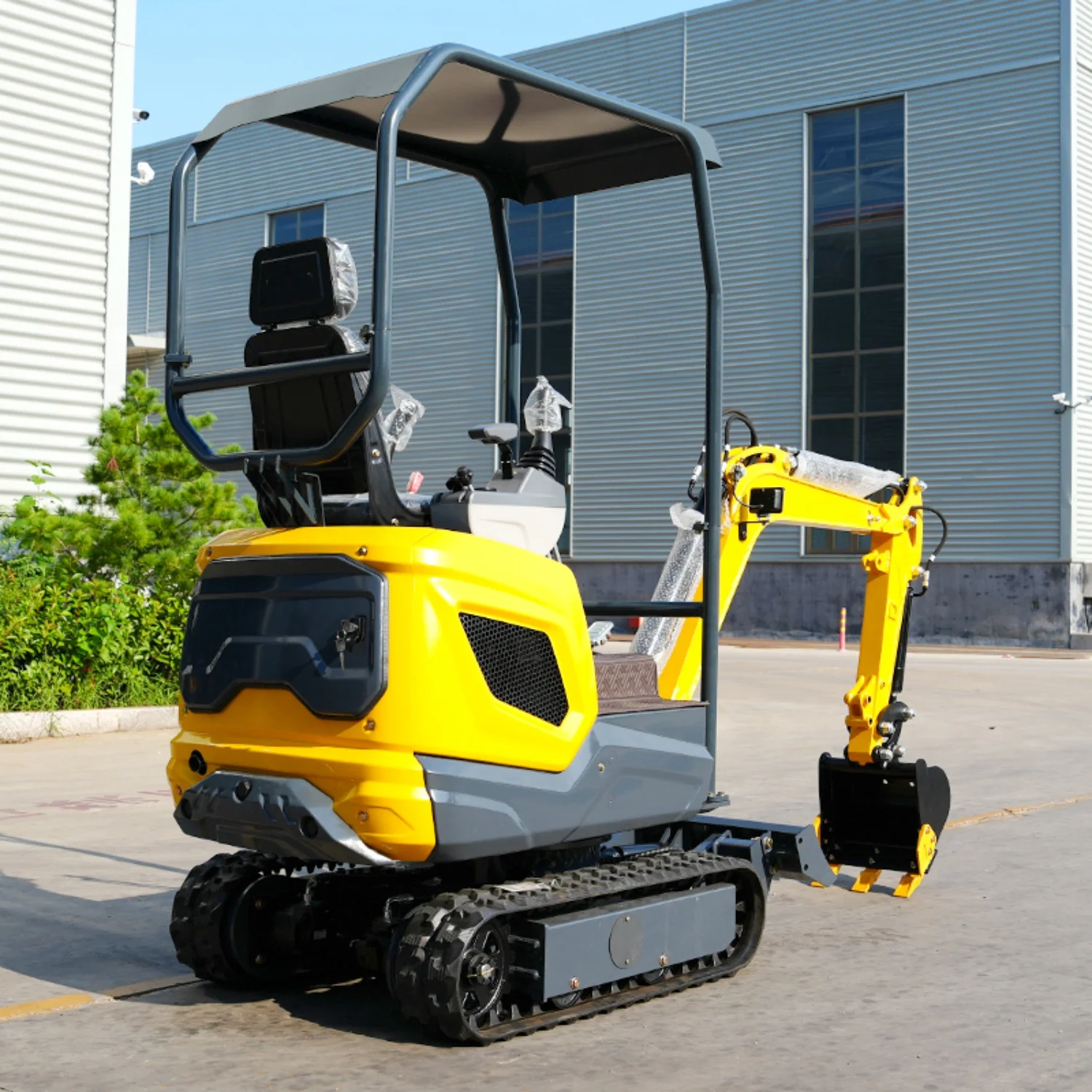 Mini Escavadeira Compacta de 1 - Agriculture Farming Types avaliação e preço