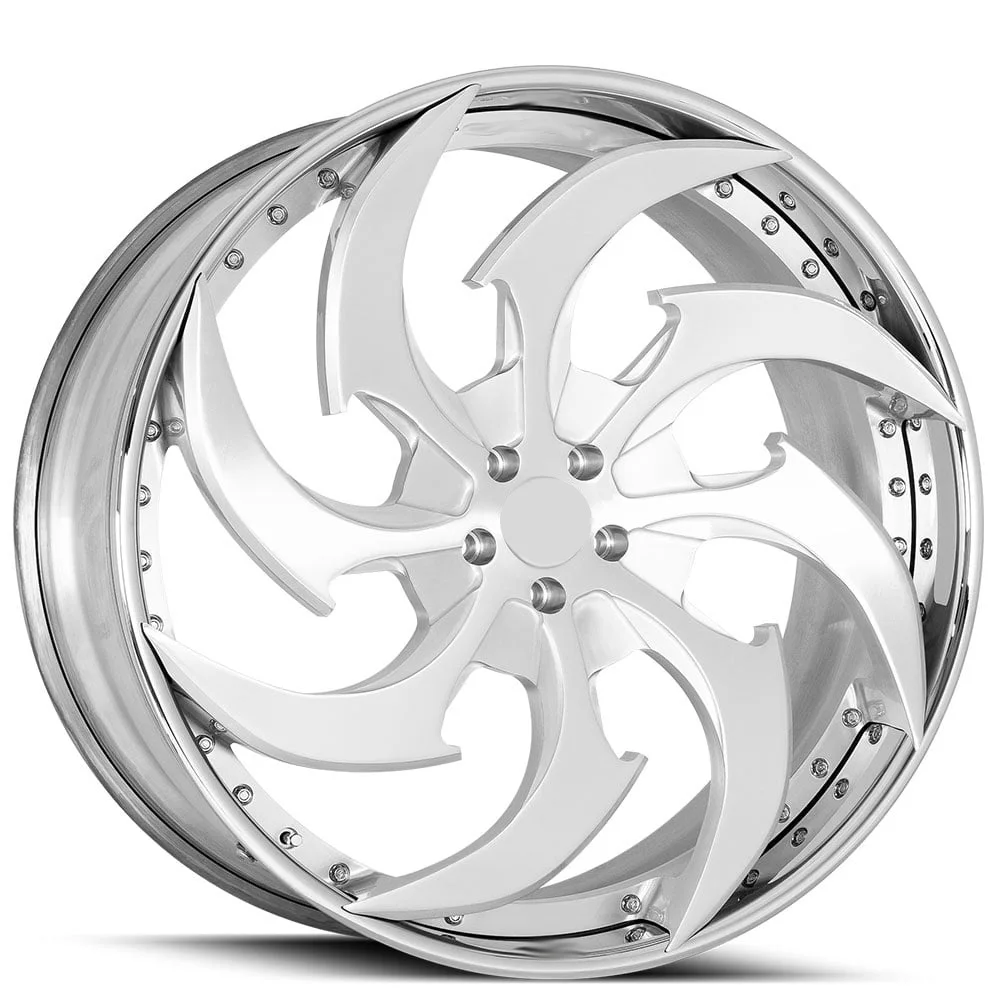

HS-02032 Custom 2piece Forged Rims Mesh Alloy Wheels 18- 24 Inch 5X112 5X108 5X114.3 5X120 Hubs Aftermarket for Model