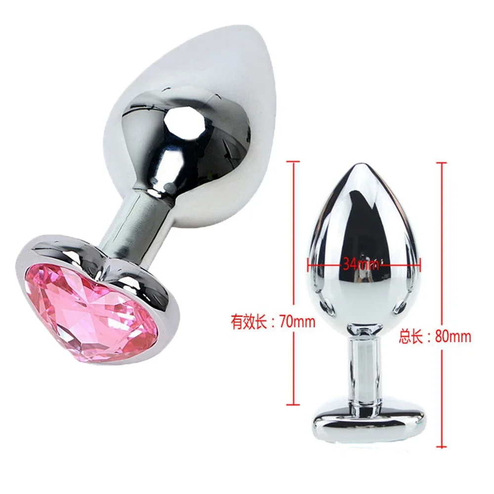 Dilator Intimate Sexy Woman Open Handfree Anal Dilator Stainless Steel Butt Plug Women Annal Plug Vibrator Men Penies Tools