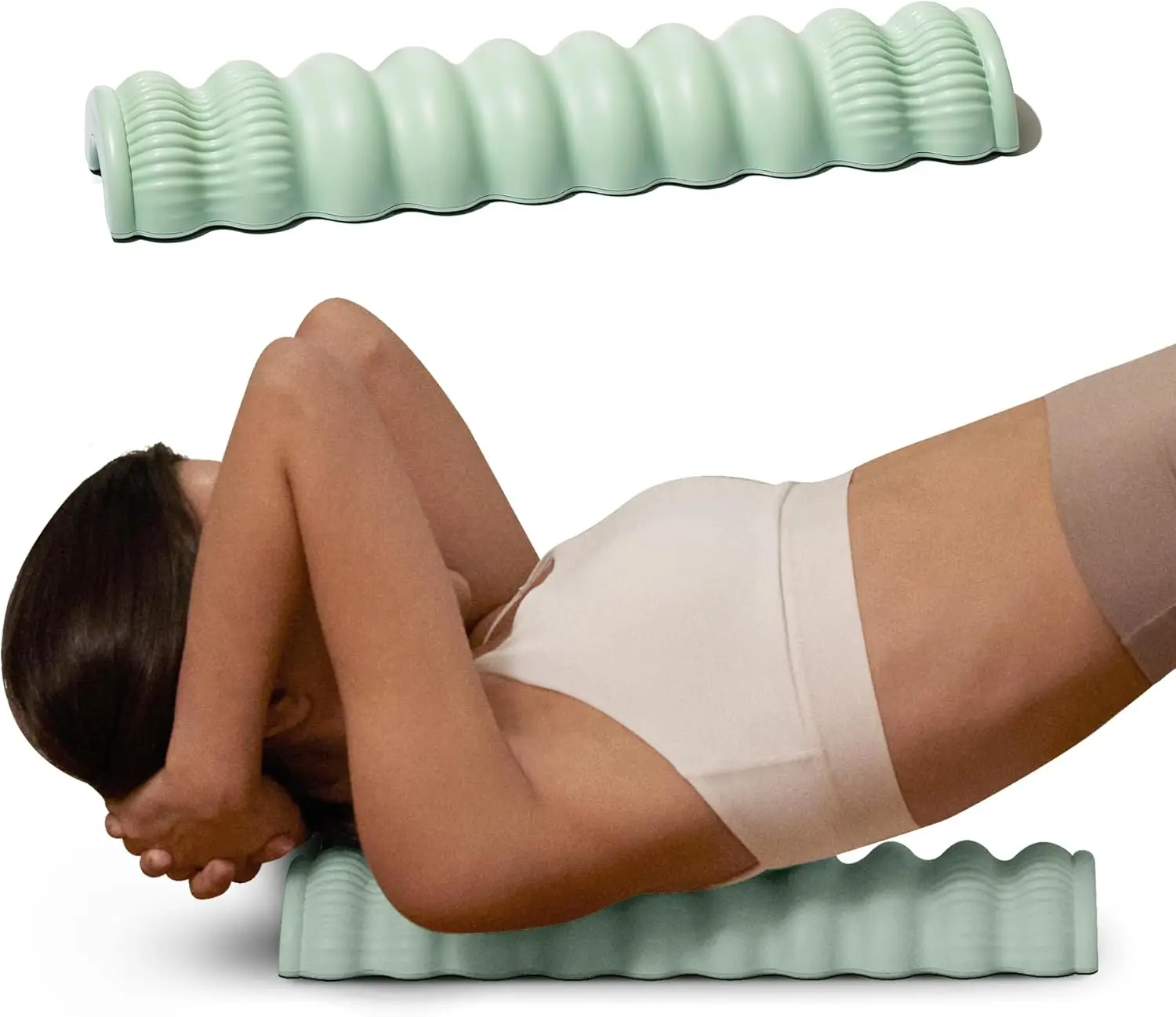 

Wave Pillow Spine Stretcher - Back Pain Relief Massage Tool for Neck, Shoulder & Hip Alignment