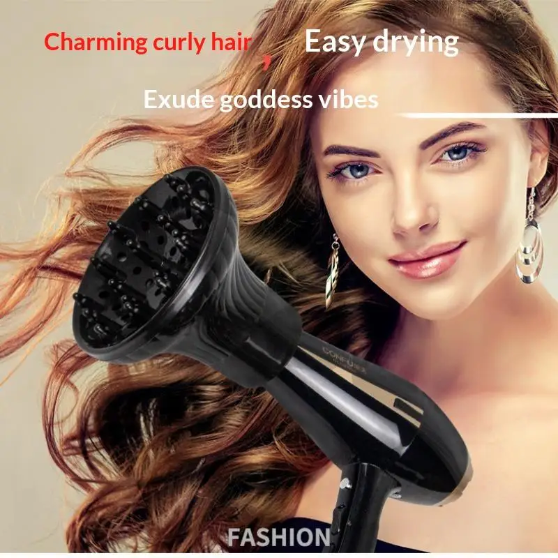 *Universal Hair Diffuser Hair Styling Curl Dryer Curly Hair Large Wind Hood Salon Curly Accessories Hairdressing Blower Styling