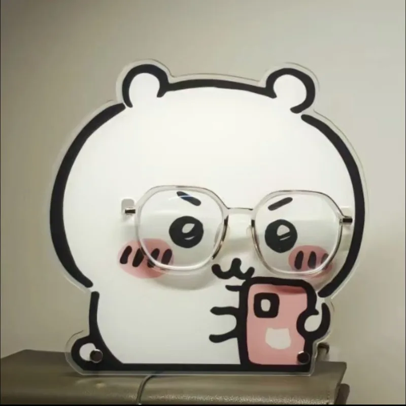 إطار نظارات كارتون تشيكاواس ويكي، حامل عرض عين Usagi، إطار زخرفي لسطح المكتب، أفضل هدية للأطفال #2