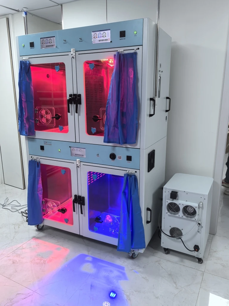 Professional-grade veterinary treatment equipment with multifunctional area control design oxygen ICU veterinary