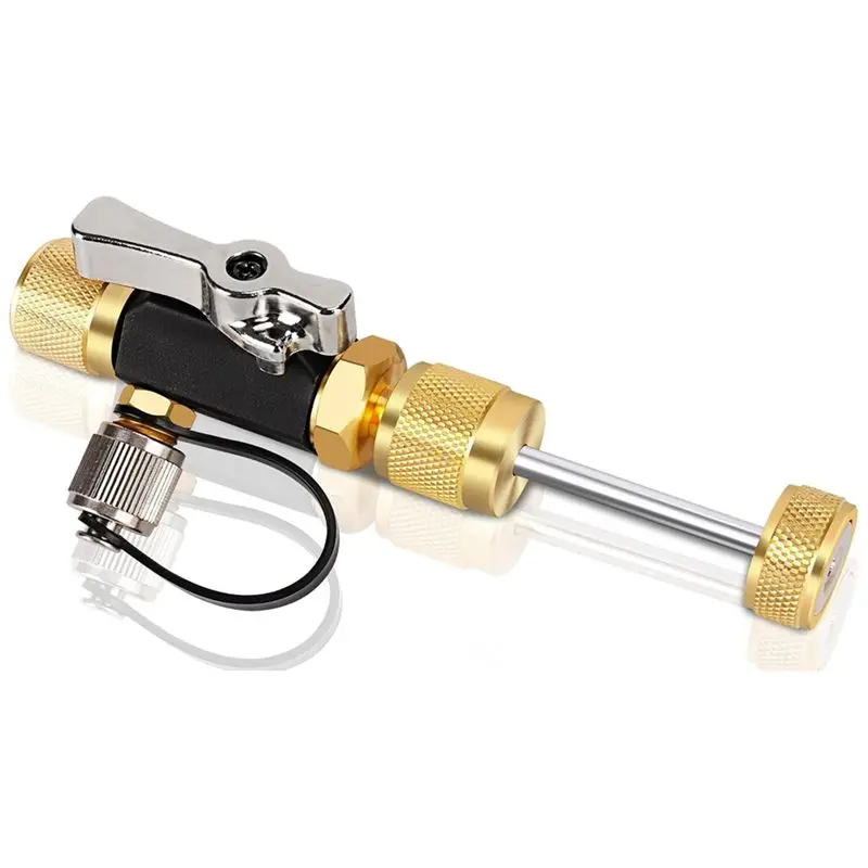 

AEE8-HVAC Valve Core Removal Tool, 1/4 Inch Vacuum-Rated Valve Core Removal Tool,Works With All Refrigerants,HVAC Tools