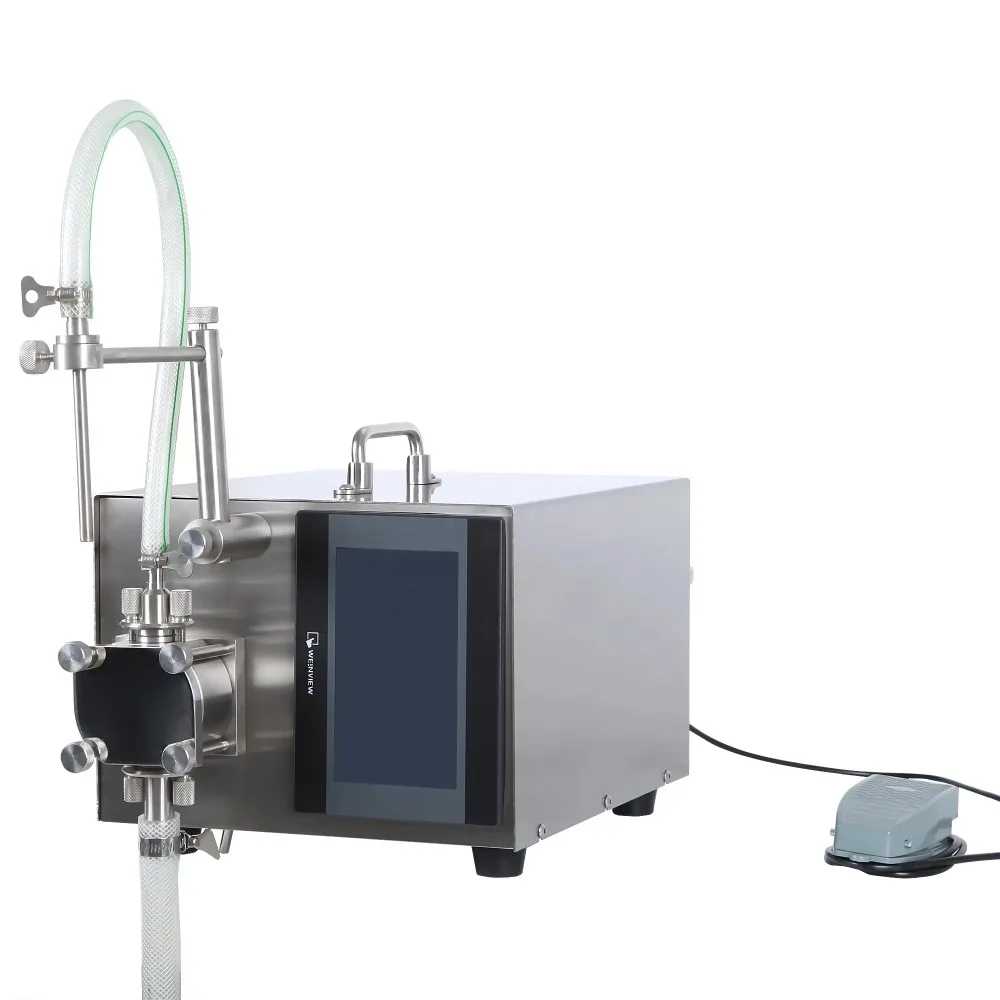 TODF-100 Table-top Manual Filling Machine for Palm Sunflower Cooking Olive Vegetable Coconut Essential Oil Bottle Liquid