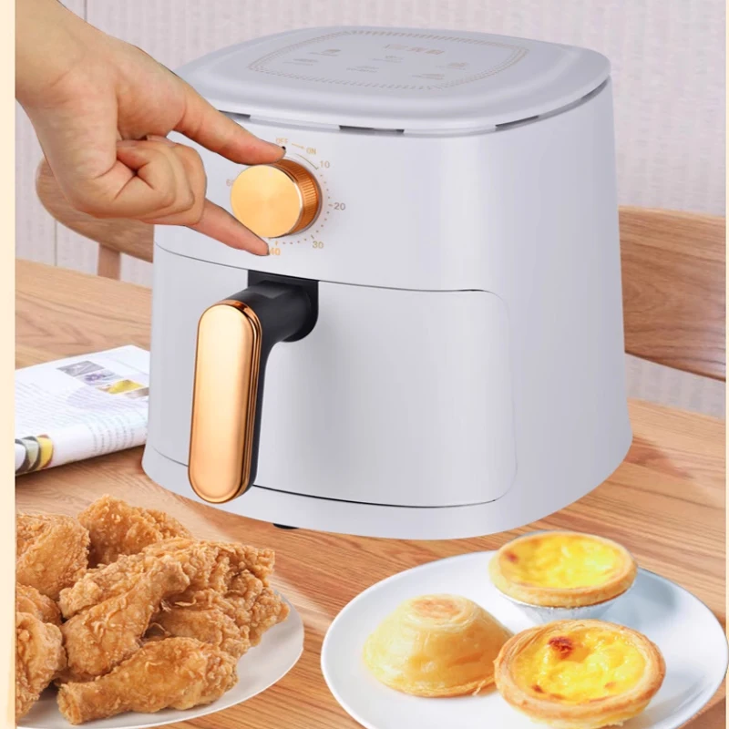 4L No Oil Mini Electric Air Fryer Household Air Fryer Oil Free Deep Fryer Multifunction Health Fryer