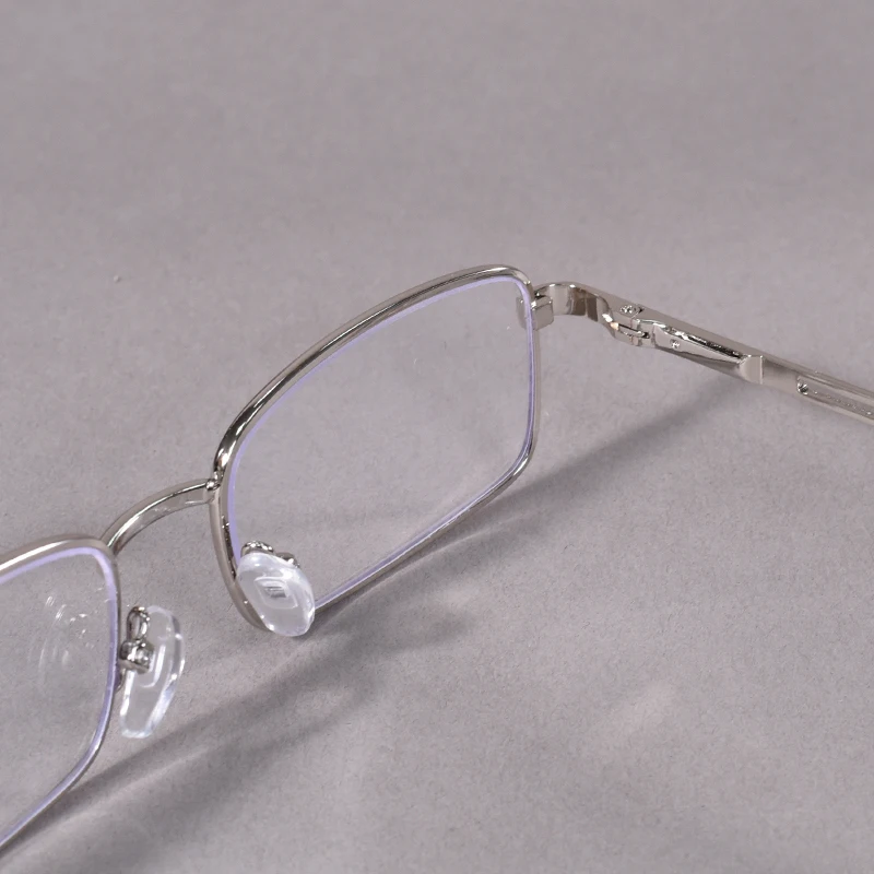 Männer Oversize Lesebrille Blau Licht Blockieren Brillen Brillen Metall Titan Brillen Rahmen Für Business + 100 – Detail 29