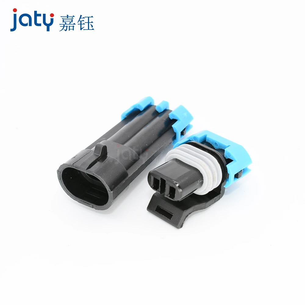 5set 2-pin DJ7024-1.5-11/21 for Automotive Temperature Sensor 12052641 Delphi Waterproof Connector 12162000