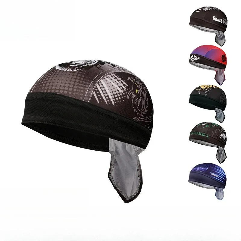 

Cycling Outdoor Sports Pirate Headscarf Sweat Blocking Towel Cycling Cap