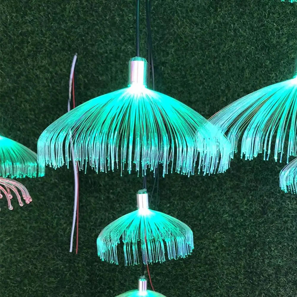 

Square Comercial Outdoor New Year Birthday For Party Christmas Decoration Chandelier Jellyfish Light Decorative Lights