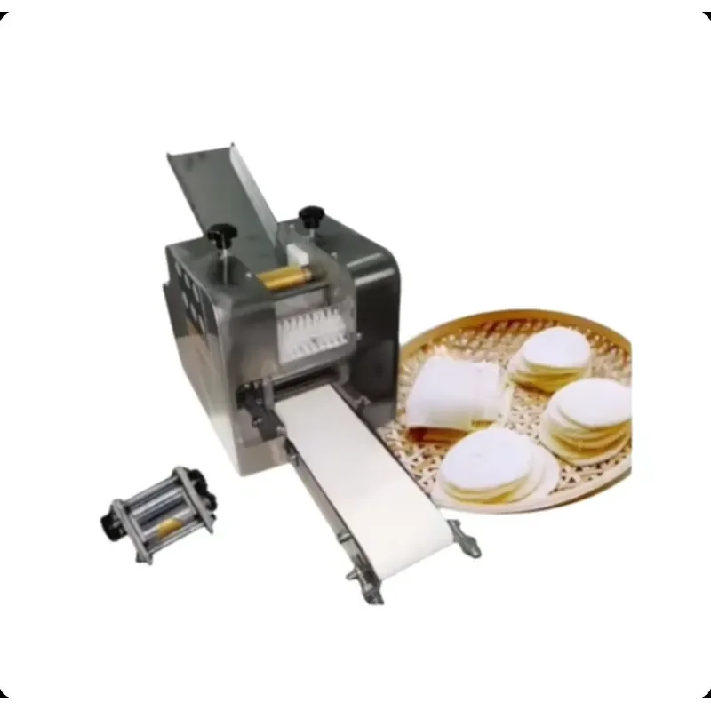 Dough Pastry Dumpling Wrapper Maker Roti Chapati Wrapper Making Machine/tortilla Machine