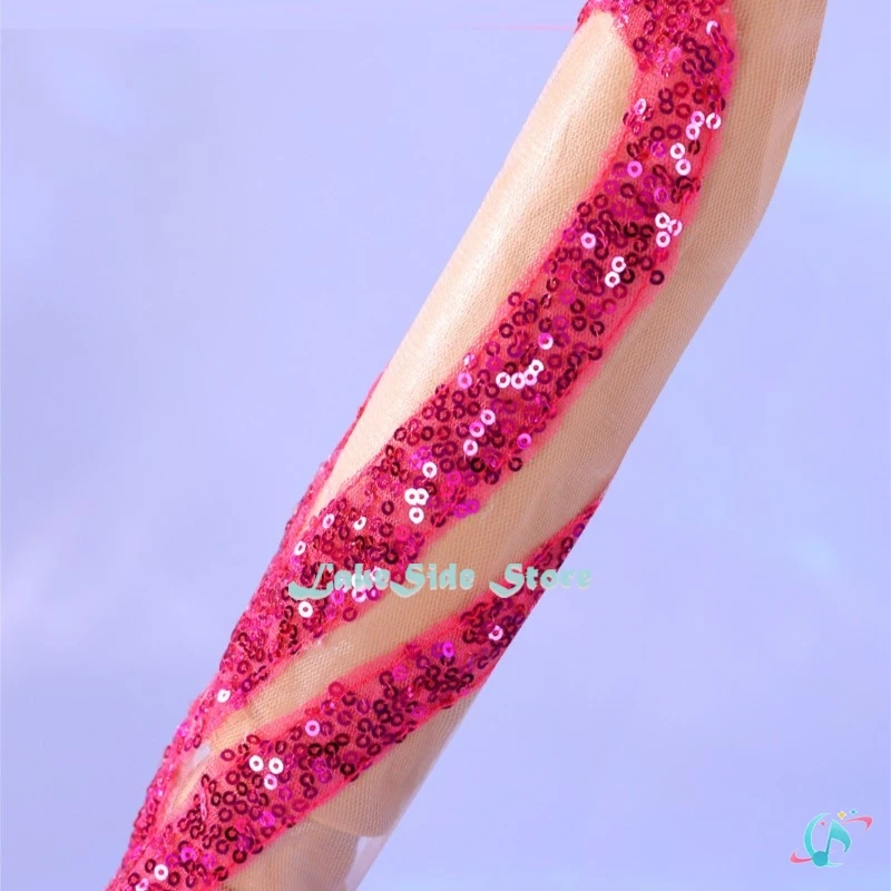 Anime Cartoon Prinecess Musa Cosplay Costume Wig Boots Pink Suit Girls Cute Fantasia Dress Sequin Skirt Hallow disfraz mujer view 4