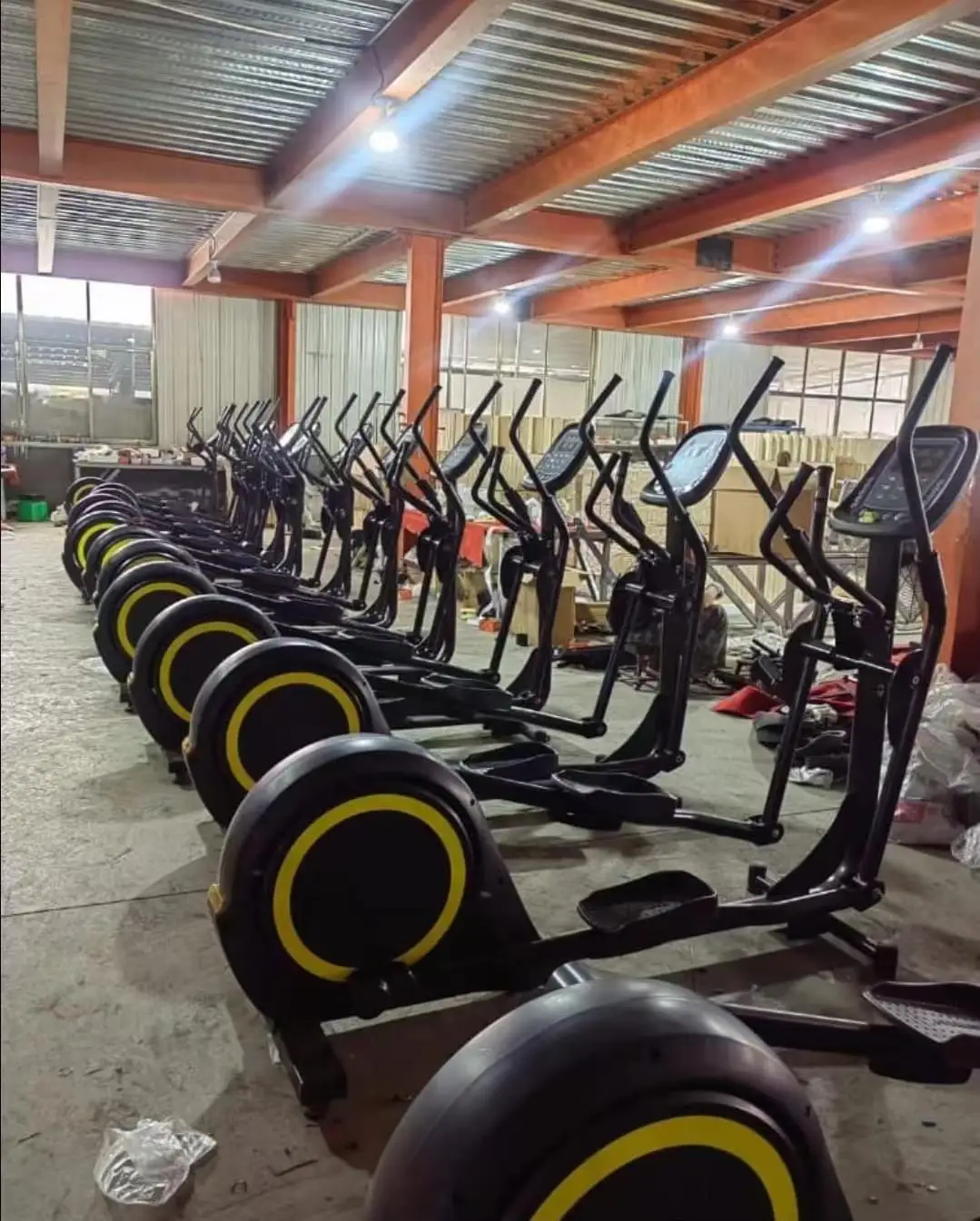 Professional Factory Commercial Electric Indoor Magnetic Exercise Elliptical Cross Trainer Machine